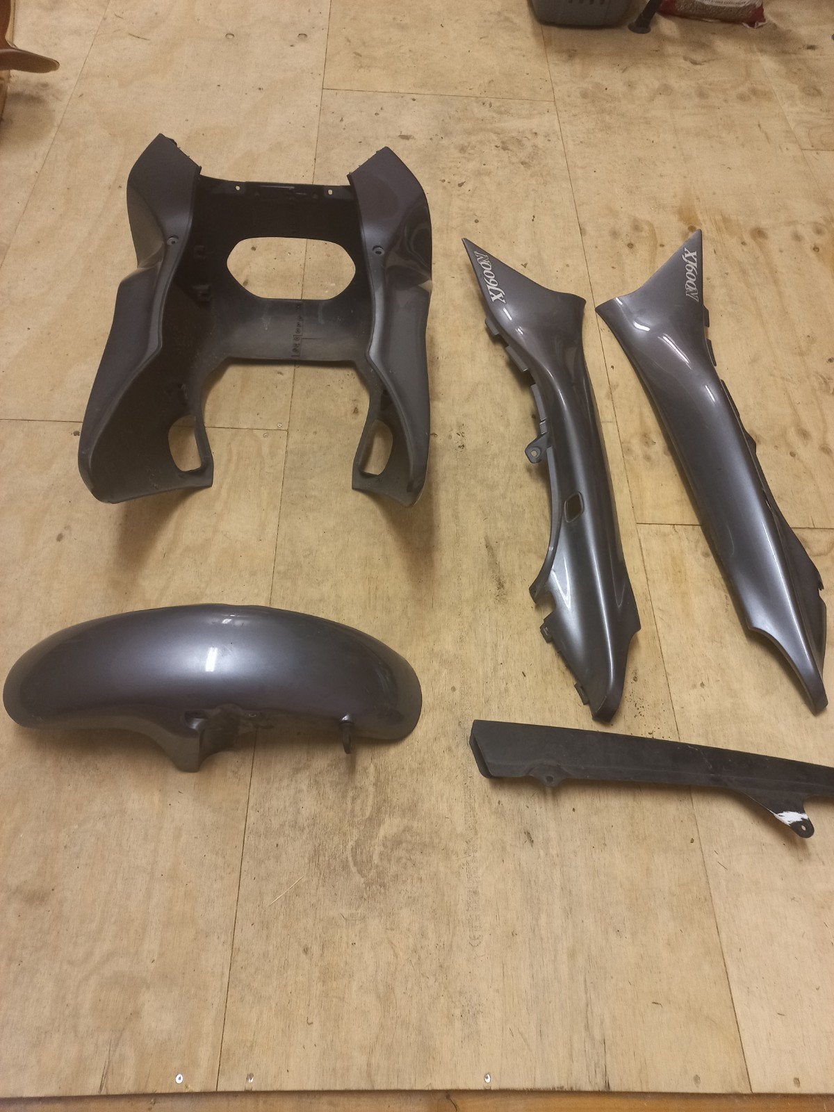 Kappenset Yamaha XJ 600 Diversion, Ophalen of Verzenden, Gebruikt