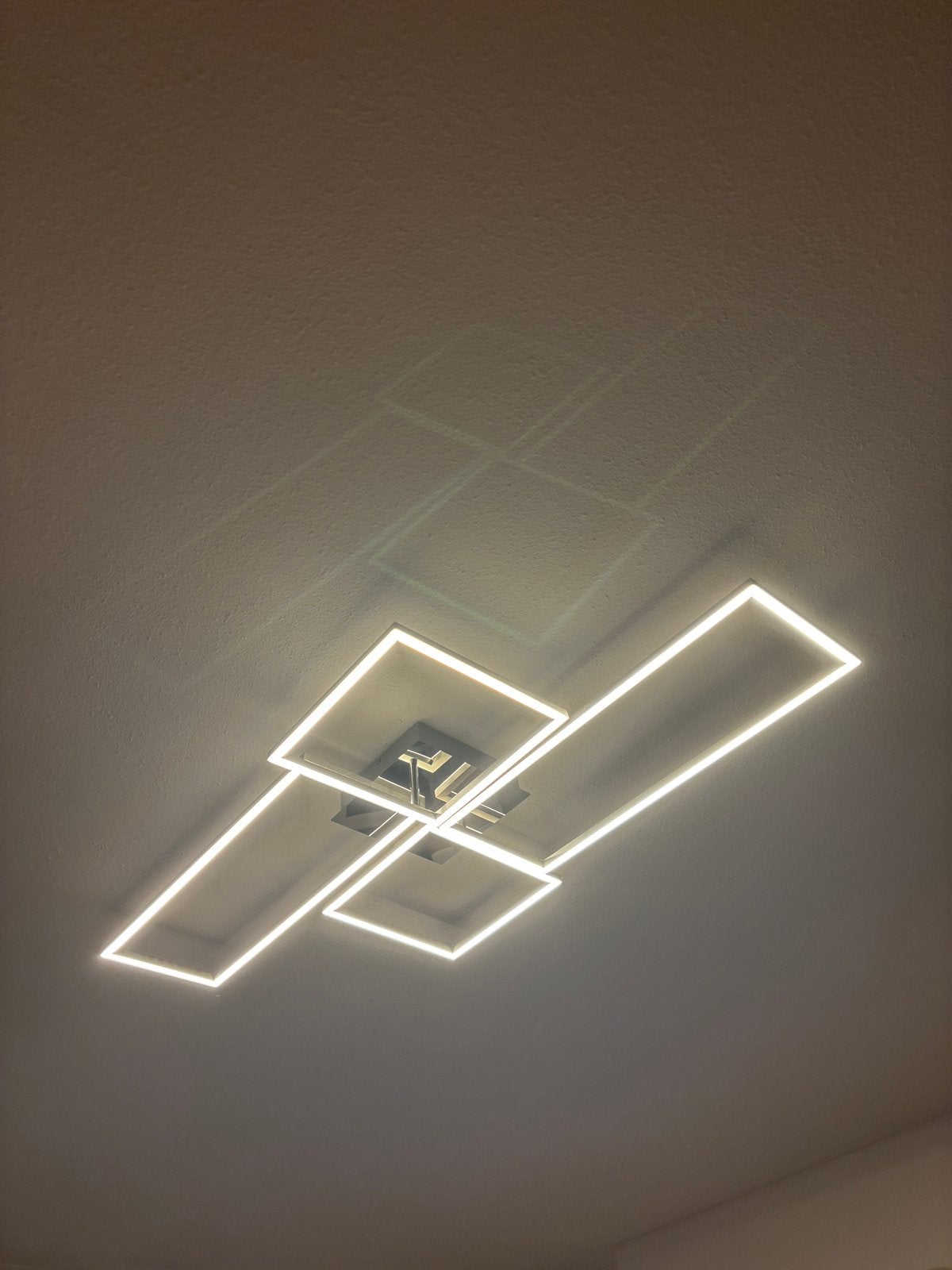 Led Smart Zigbee Plafondlamp warm & koud wit *dimbaar*, Ophalen, Zo goed als nieuw, Plafondlamp, Metaal