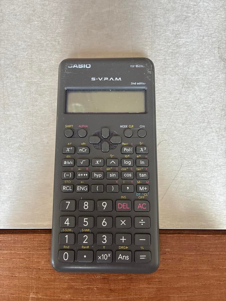Casio fx 82ms-2, Diversen, Rekenmachines, Ophalen of Verzenden, Zo goed als nieuw