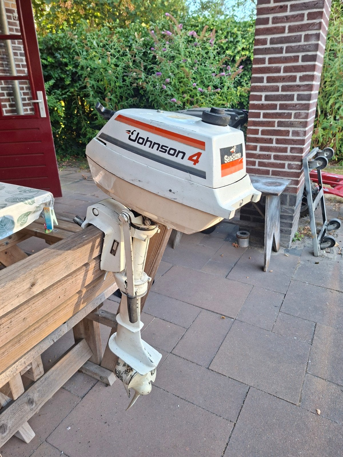 opknap Johnson 4pk 2t, Ophalen, Gebruikt, Motor en Techniek, Motorboot
