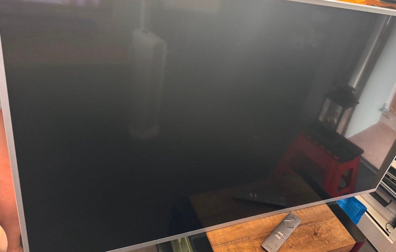 Philips 55PUS7334/12 Ambilight TV met strepen Zie foto, Ophalen, Philips, Gebruikt, 50 Hz