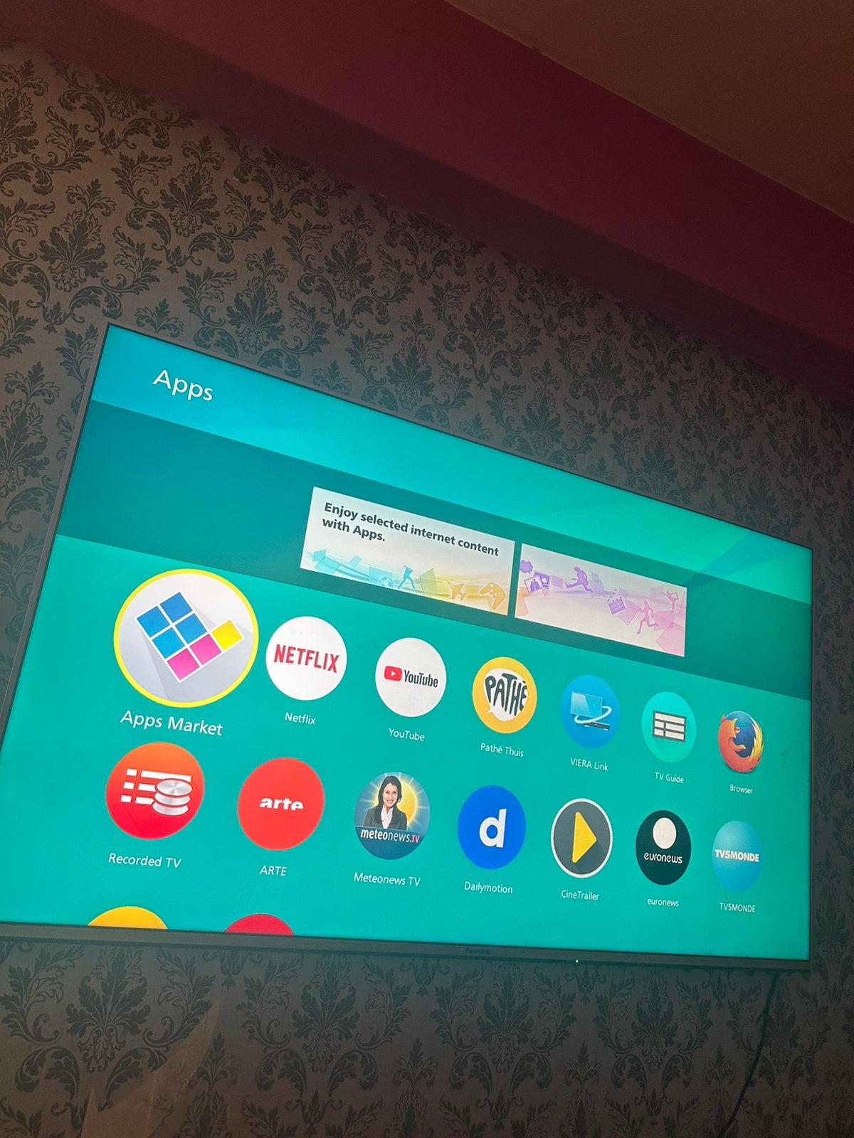 Panasonic 55 inch tv  Android tv, Ophalen, Panasonic, 50 Hz, 100 cm of meer