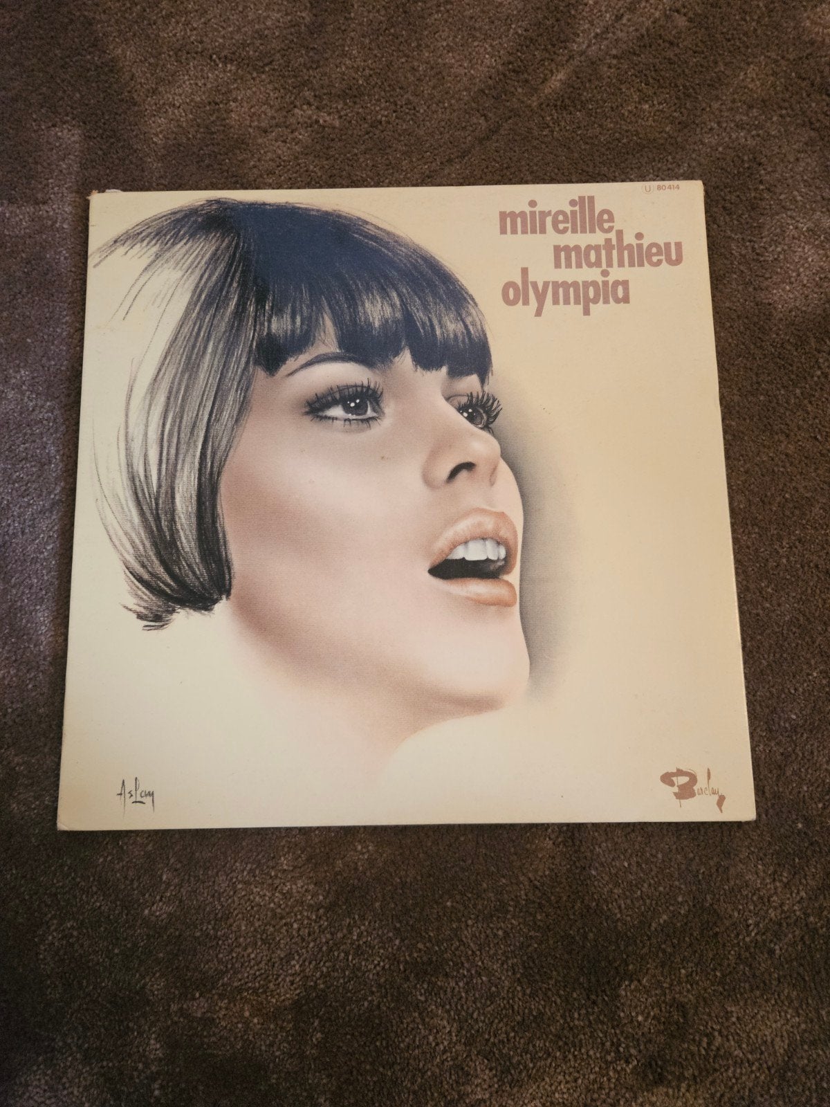 Mireille Mathieu - Olympia LP (1966) - Franse Chanson, Ophalen of Verzenden, Gebruikt