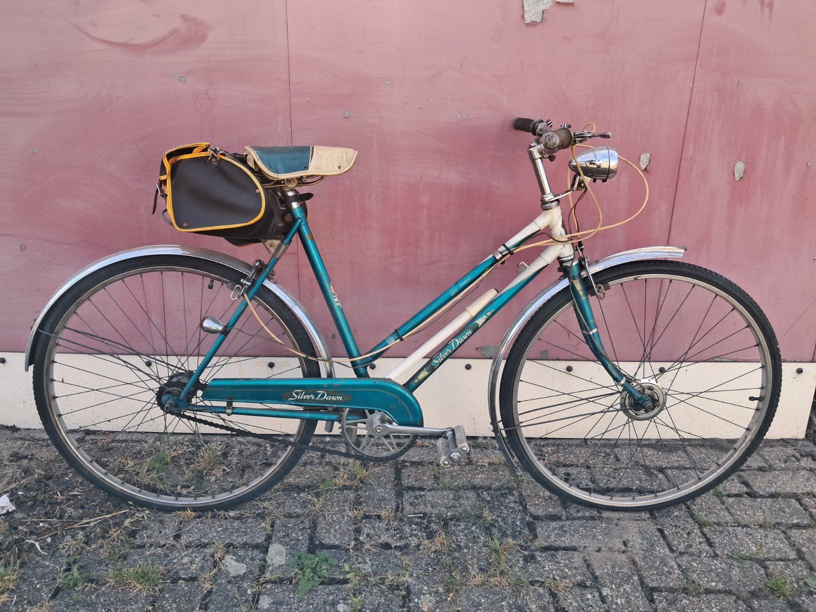 Silver Dawn Engelse damessportfiets, jaren 60/70, Fietsen en Brommers, 51 tot 55 cm, Ophalen, Velgrem, Jaren '60 of nieuwer