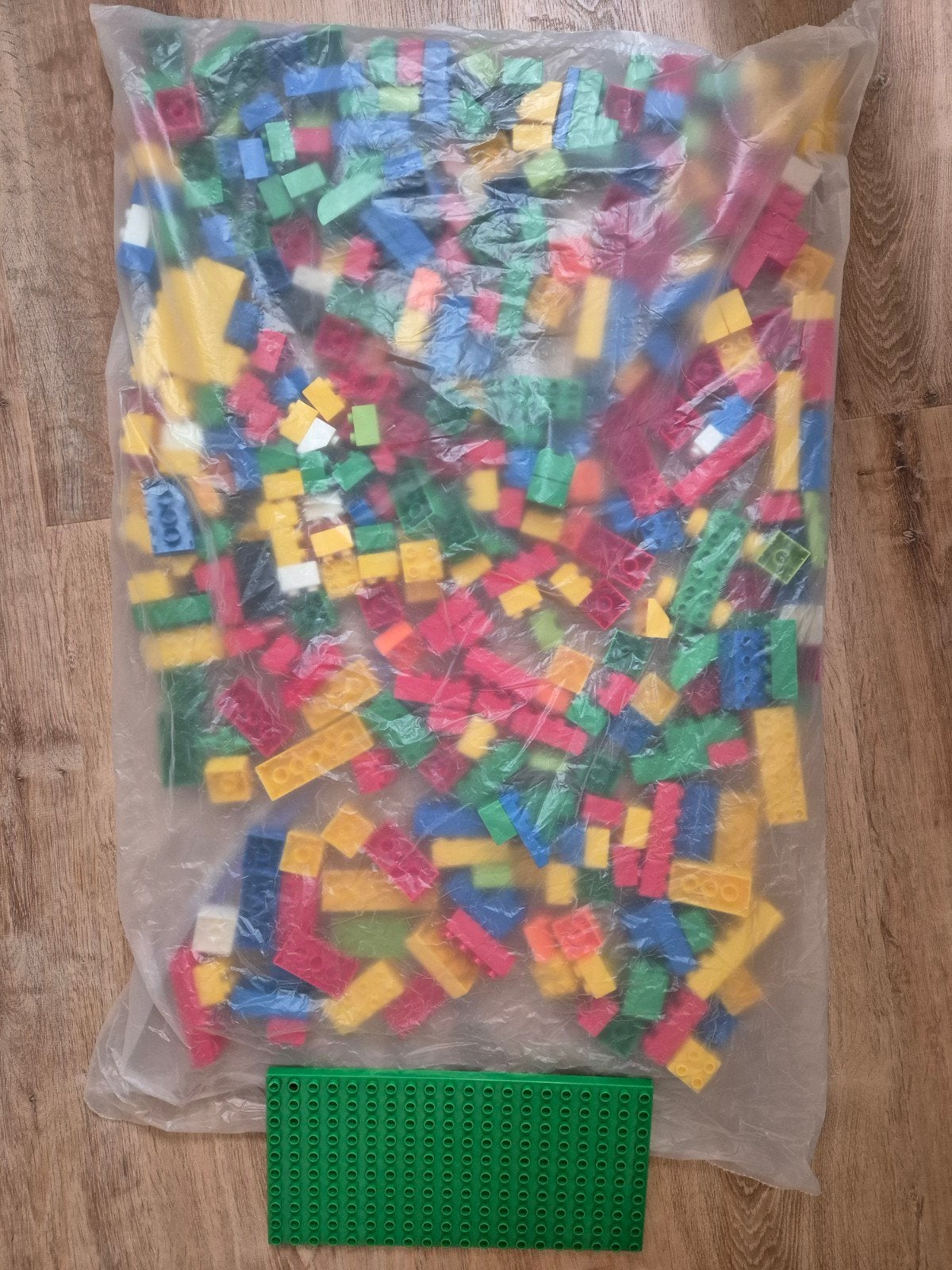 Grote zak met Unico bouwstenen (compatibel Lego Duplo), Gebruikt, Inclusief extra onderdelen, Ophalen of Verzenden, Duplo