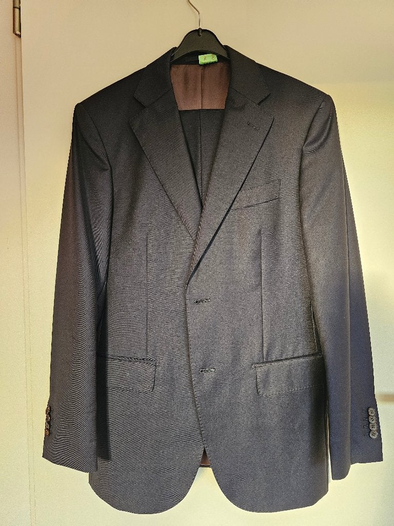 Kostuum heren Suitsupply, Ophalen, Blauw, Zo goed als nieuw, Maat 46 (S) of kleiner