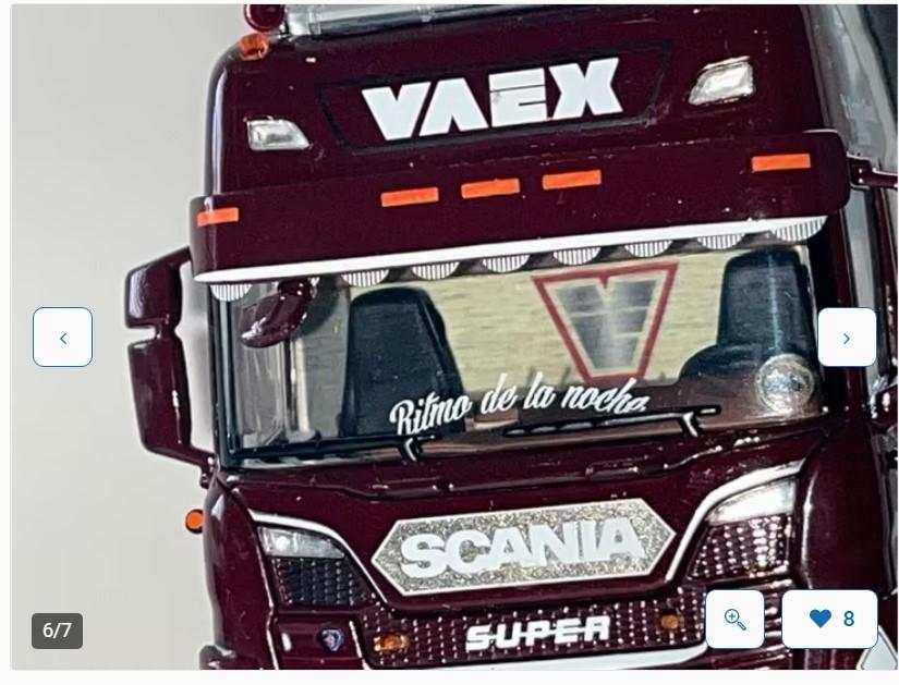 Scania super WSI Vaex trekker nieuw in ovp. +certificaat, Ophalen of Verzenden, Nieuw, Bus of Vrachtwagen, Wsi