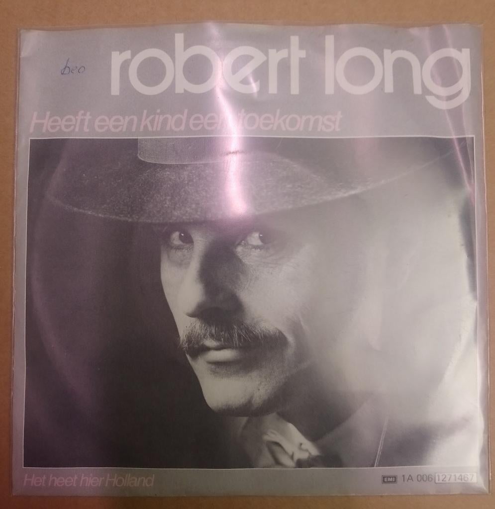 Robert Long - Heeft een kind een toekomst., Cd's en Dvd's, Vinyl Singles, Ophalen of Verzenden, Zo goed als nieuw, Nederlandstalig
