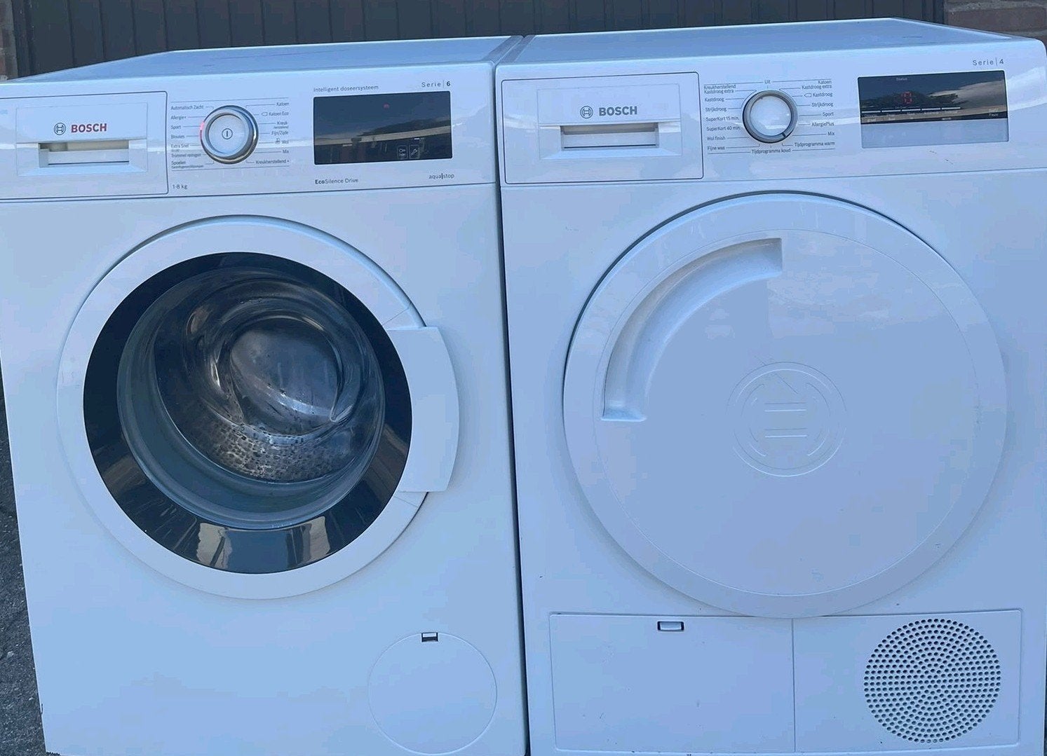 Foto 2 van Mooie,Bosch I-DOS Condensdroger 8Kg Wasmachine 8Kg A+++🆕