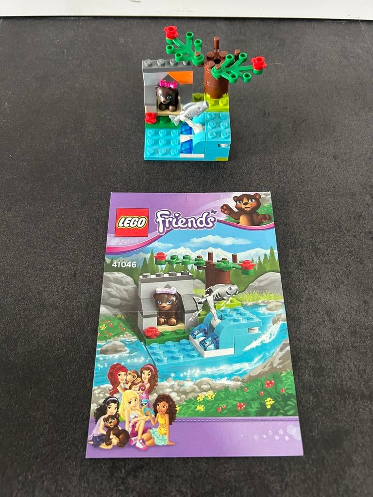 Lego Friends De rivier van bruine beer 41046, Ophalen of Verzenden, Zo goed als nieuw, Complete set, Lego