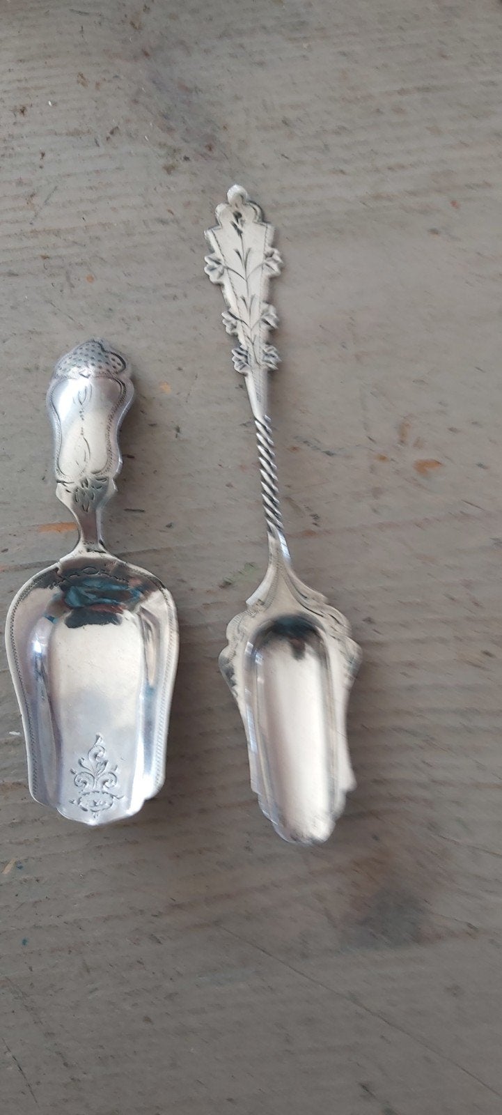 zilveren lepeltjes, Antiek en Kunst, Antiek | Goud en Zilver, Ophalen of Verzenden
