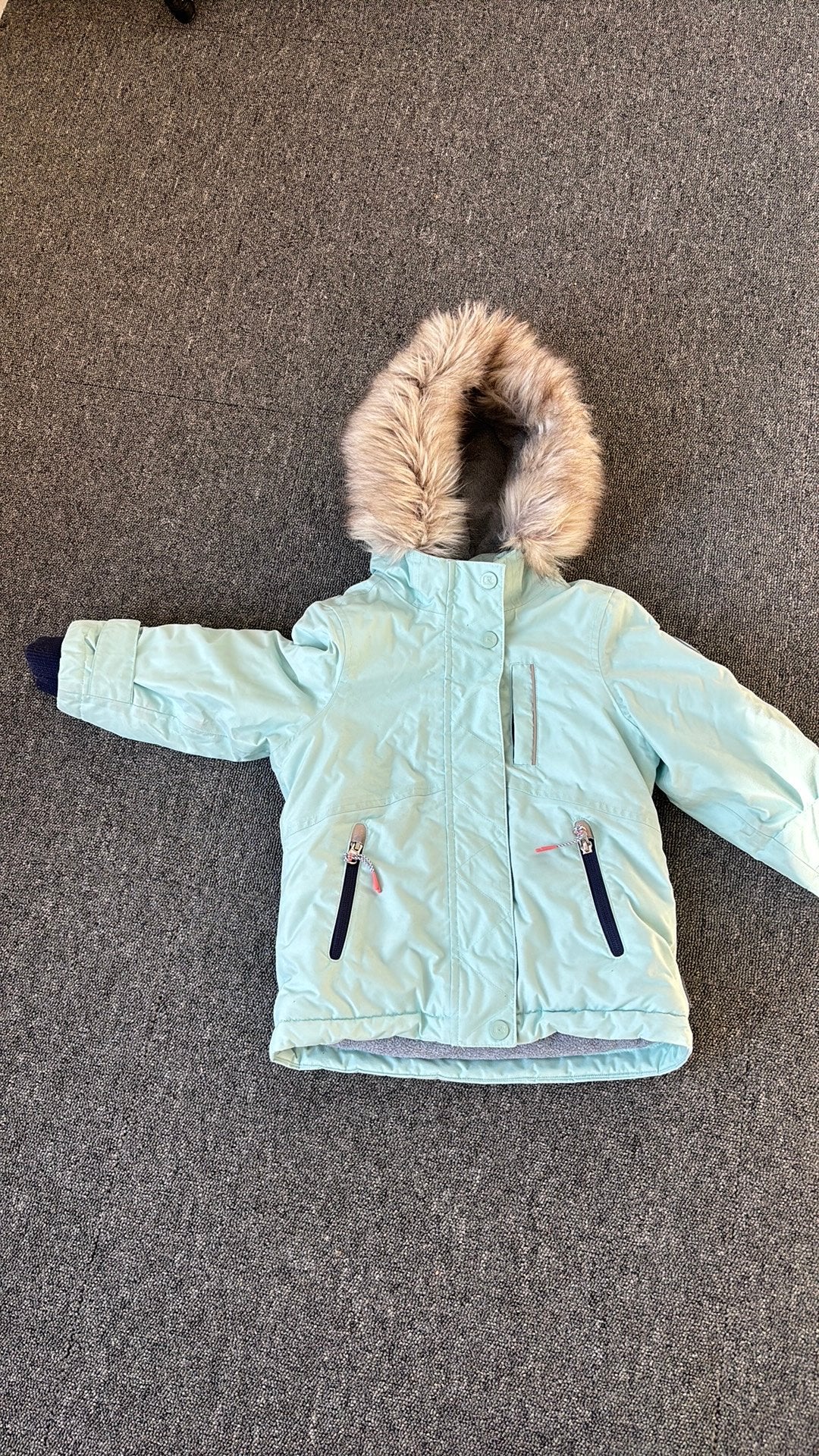 Little Water- en winterbestendige jas voor meisjes,, Ophalen, Zo goed als nieuw, Meisje, Jasje