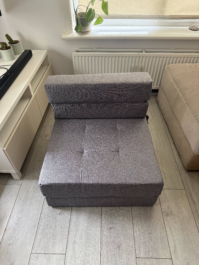 VEVOR Folding Sofa Bed 3-in-1, Huis en Inrichting, Ophalen, Zo goed als nieuw, Eenpersoons, Hout