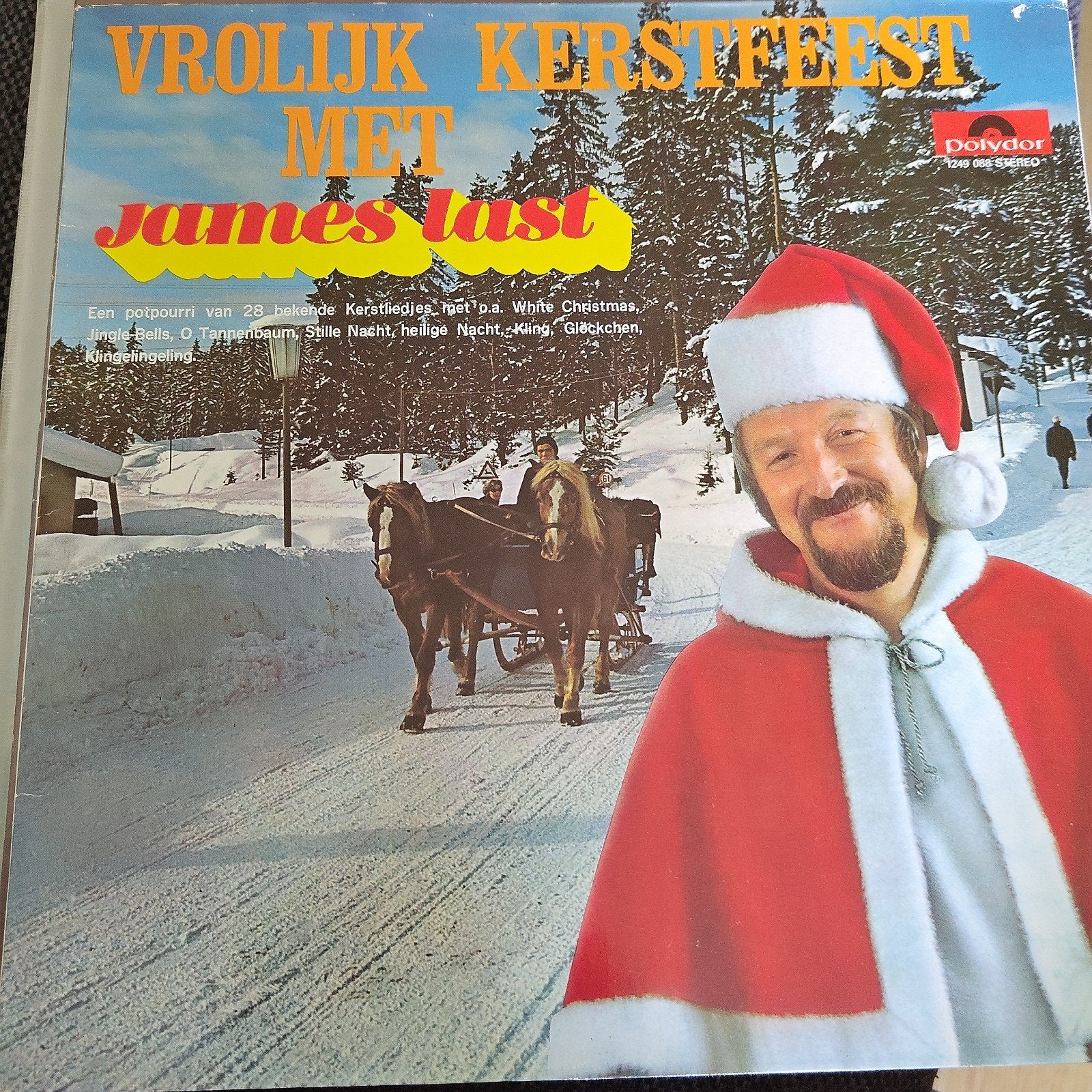 Vrolijk Kerstfeest met James Last LP, Ophalen of Verzenden, Gebruikt, 12 inch