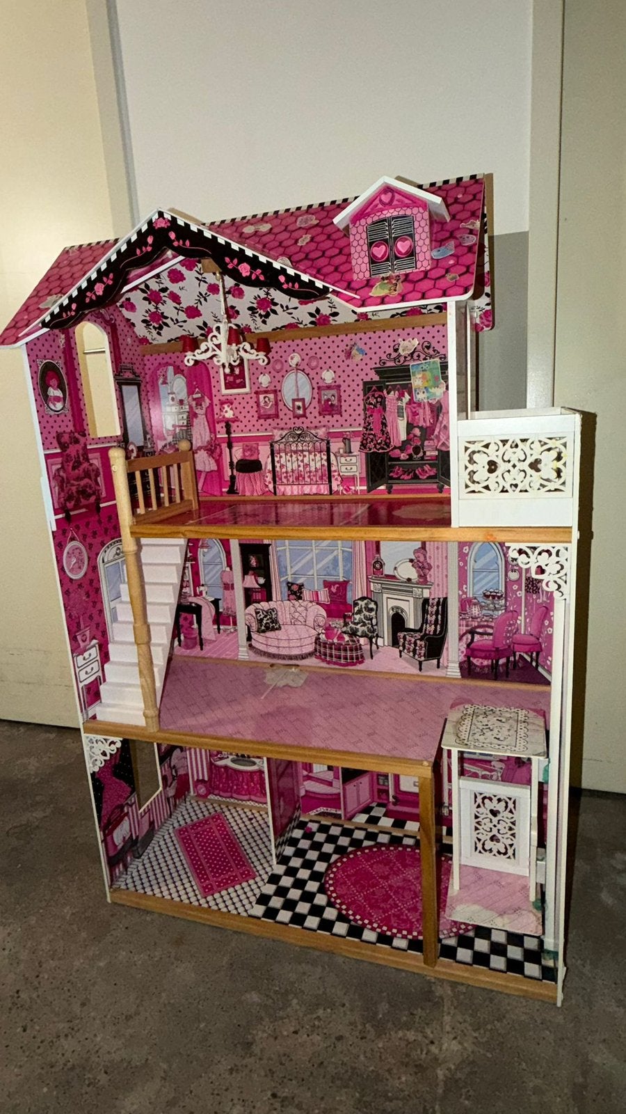 Poppenhuis bieden, Ophalen, Zo goed als nieuw, Poppenhuis