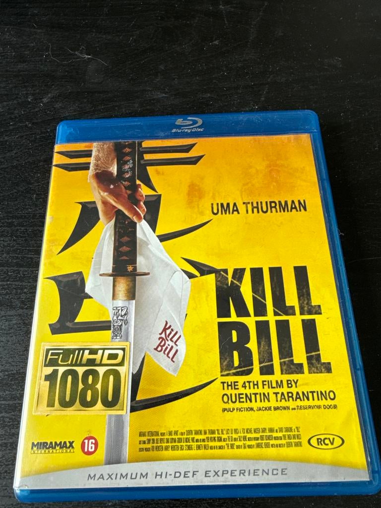 Kill Bill Blu-ray Disc - Quentin Tarantino Film, Ophalen of Verzenden, Zo goed als nieuw, Actie