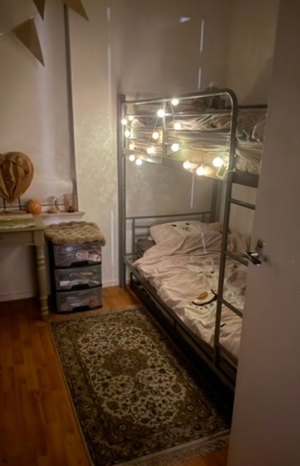 Stapelbed 3 personen, Huis en Inrichting, Slaapkamer | Stapelbedden en Hoogslapers, Ophalen, Gebruikt, 90 cm, 160 tot 180 cm