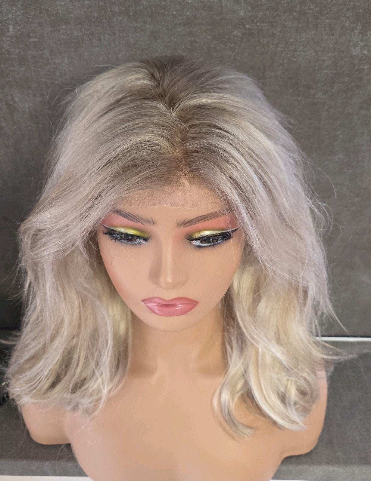 Lace wig echt haar, Ophalen of Verzenden, Pruik of Haarverlenging