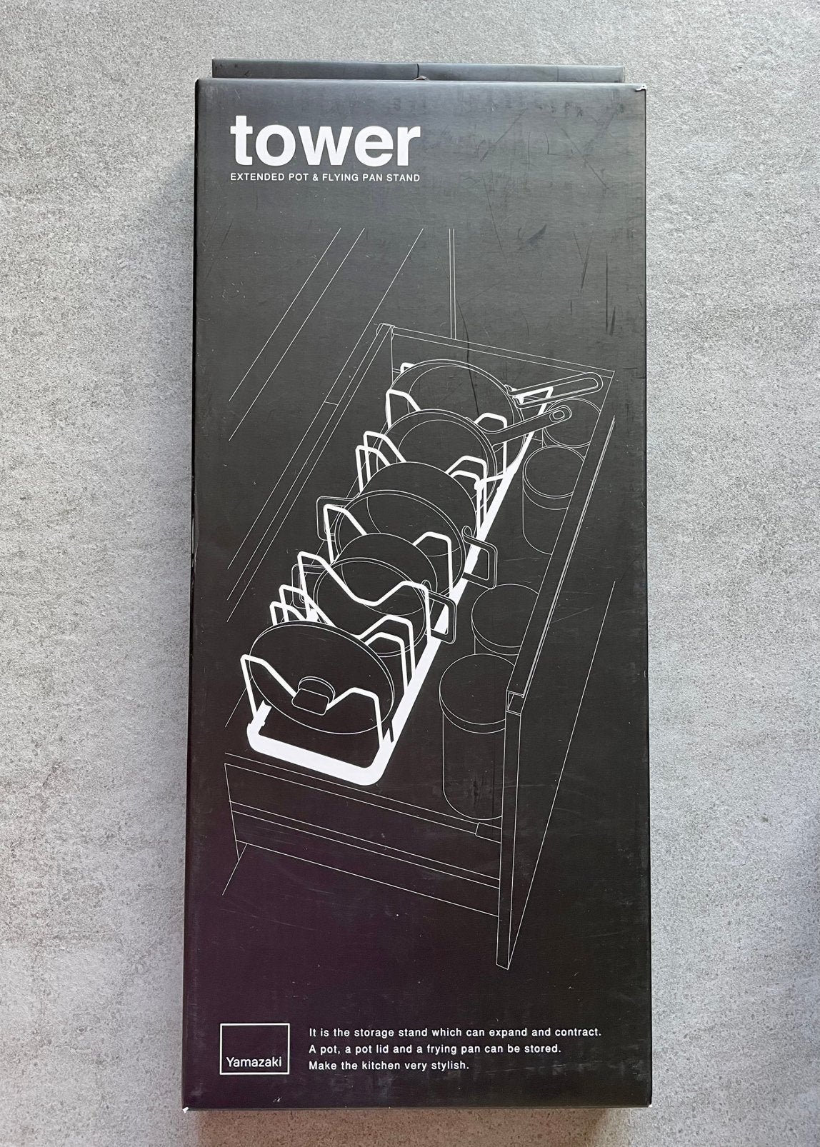 Yamazaki Pot Lid & Pan Holder Keukenorganiser, Ophalen, Zo goed als nieuw