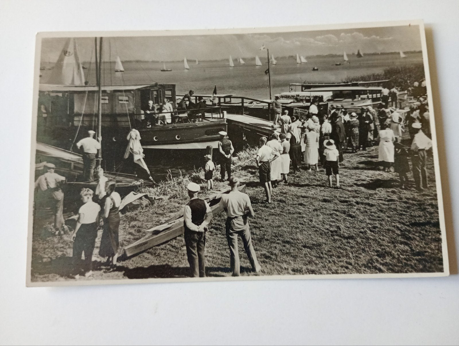 Sneek Sneekermeer Scheepvaart Zeilsport, Ophalen of Verzenden, 1940 tot 1960, Ongelopen, Friesland