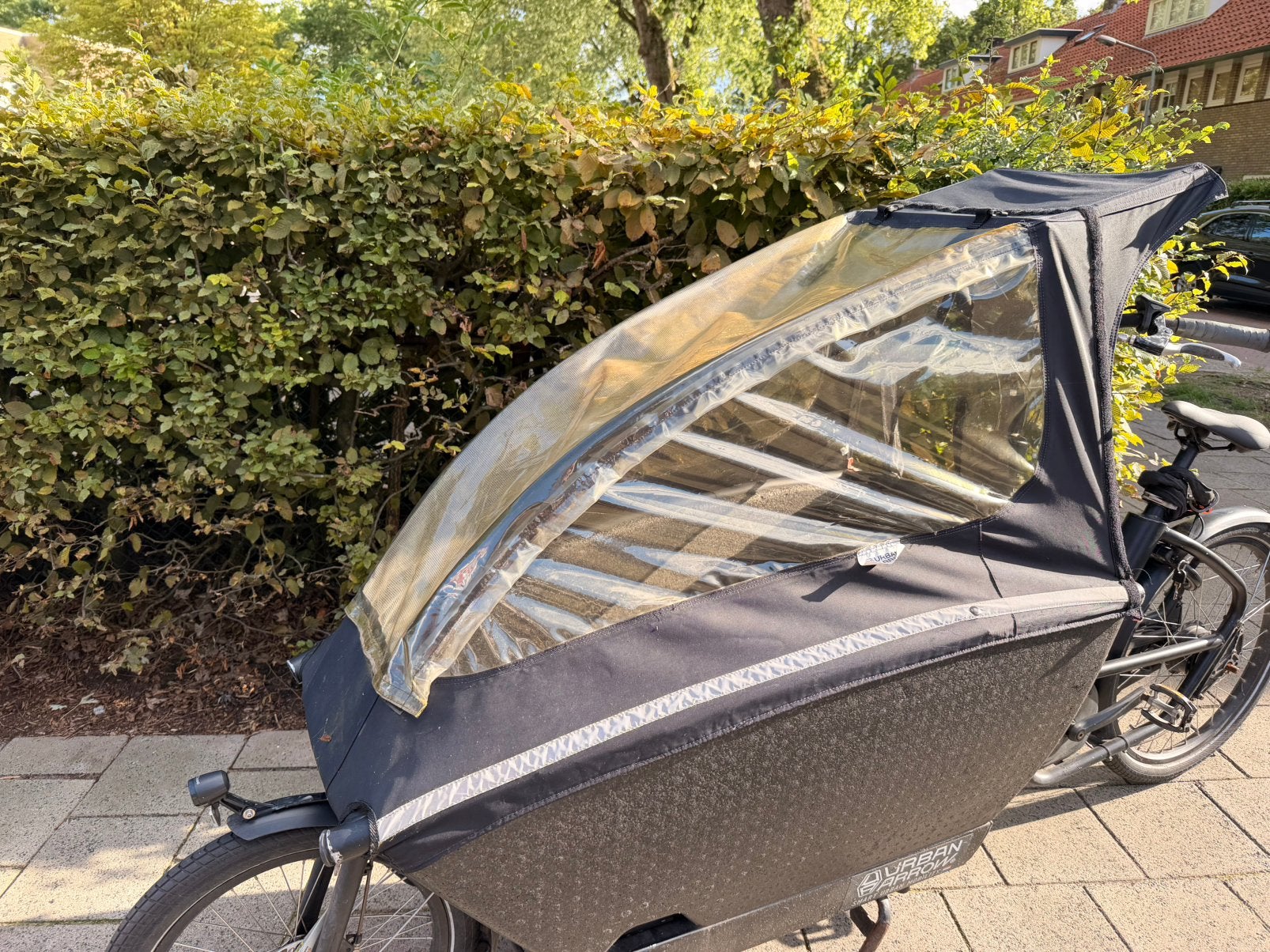 Regenhuif urban arrow, Overige merken, 4 kinderen of meer, Gebruikt, Huif