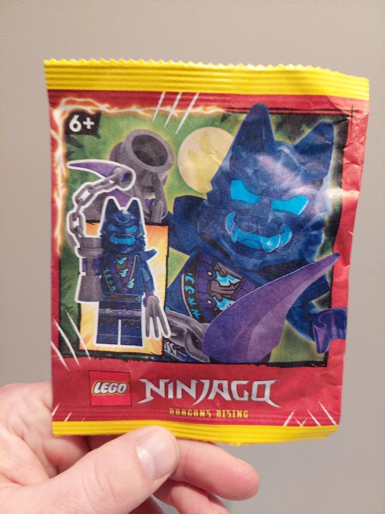 Wolf Mask Warrior ninjago lego paper bag, Ophalen of Verzenden, Nieuw
