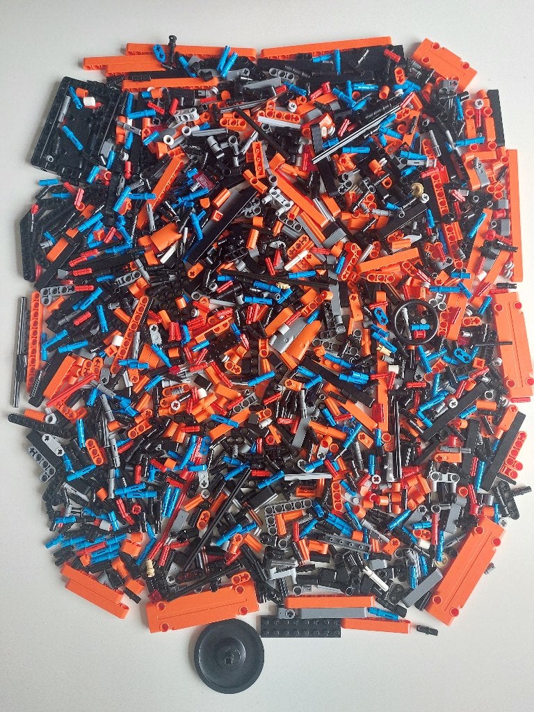 technic Lego veel onderdelen, Lego, Ophalen of Verzenden, Zo goed als nieuw, Technic