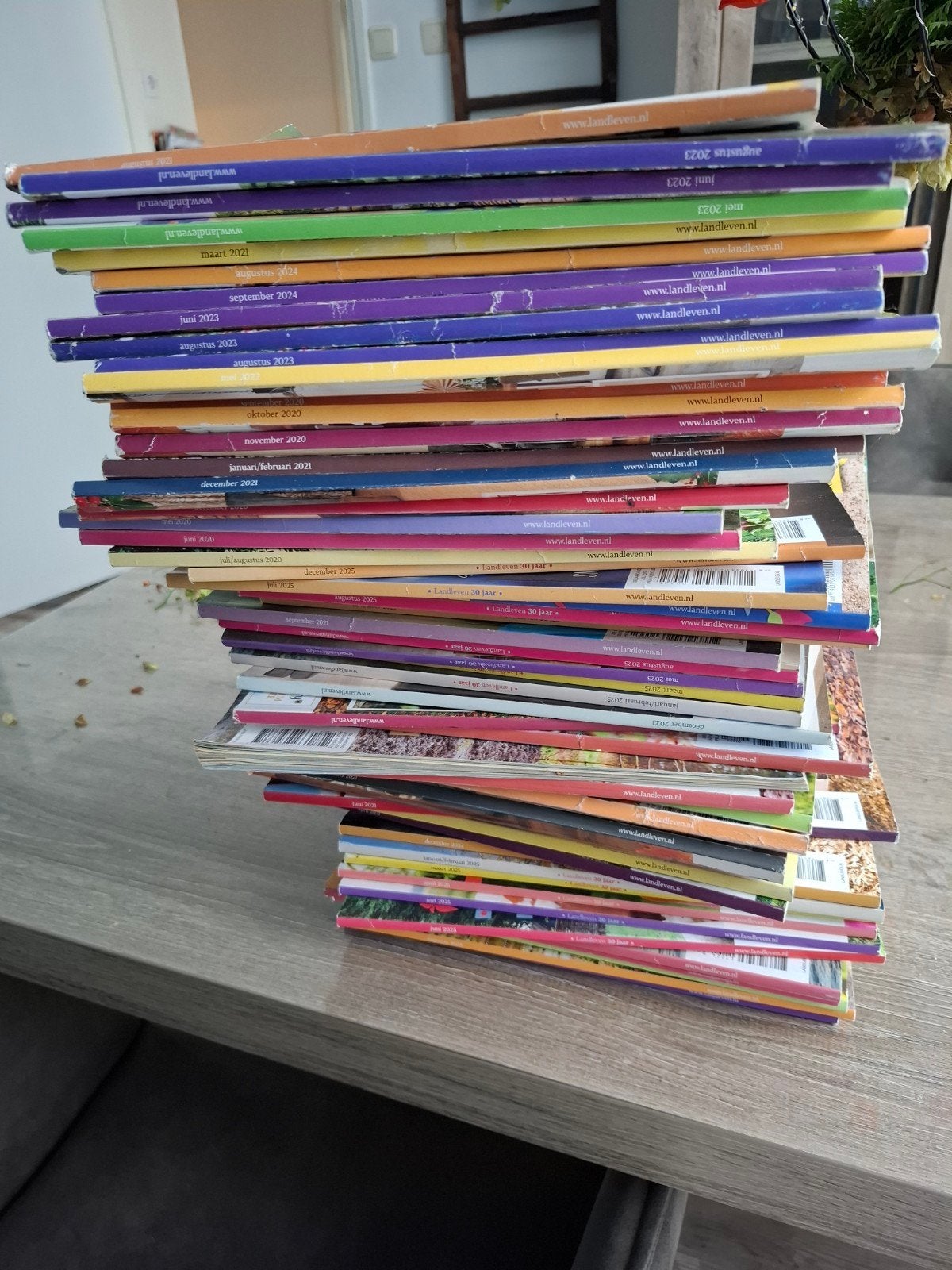 50 Landleven tijdschriften - diverse jaargangen, Boeken, Ophalen, Gelezen, Overige typen