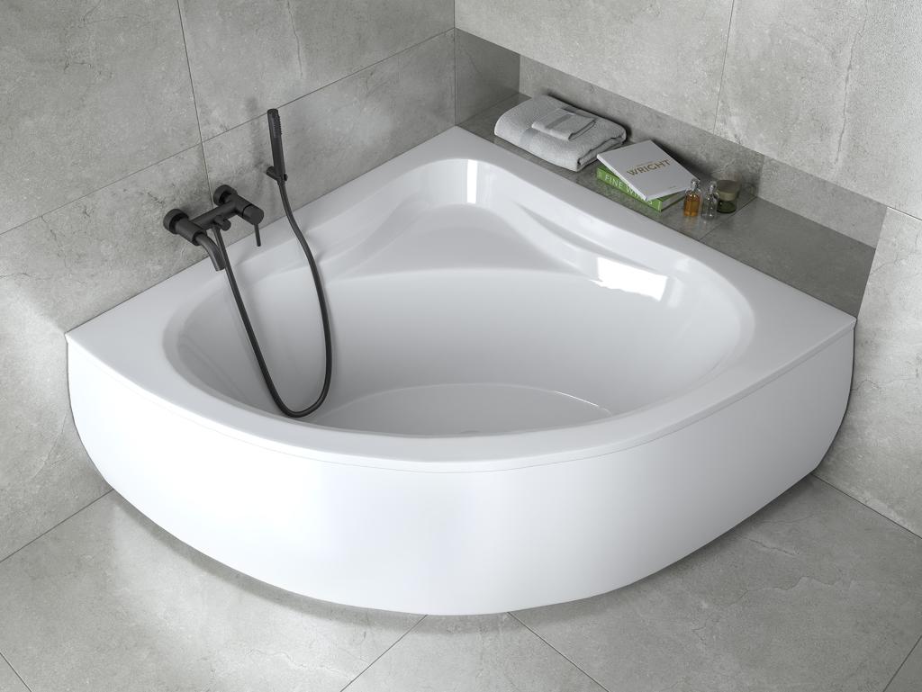 HOEKBAD 120x120 cm incl poten, Ophalen, Nieuw