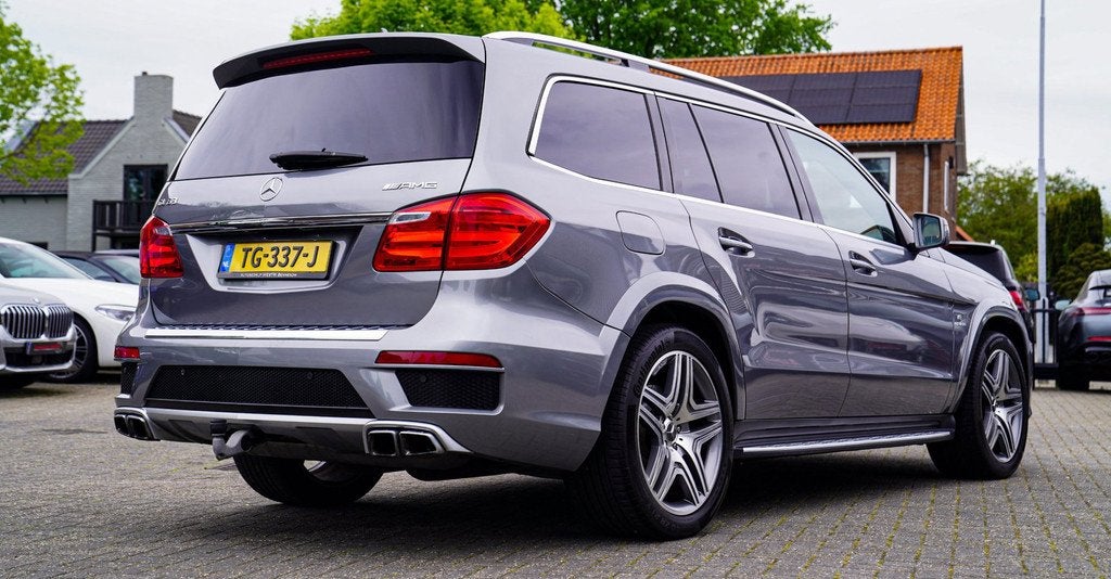Mercedes-Benz GL-klasse AMG 63 4MATIC - Stoelverwarming/Verk, Auto's, 5461 cc, 7 stoelen, Leder, Bedrijf