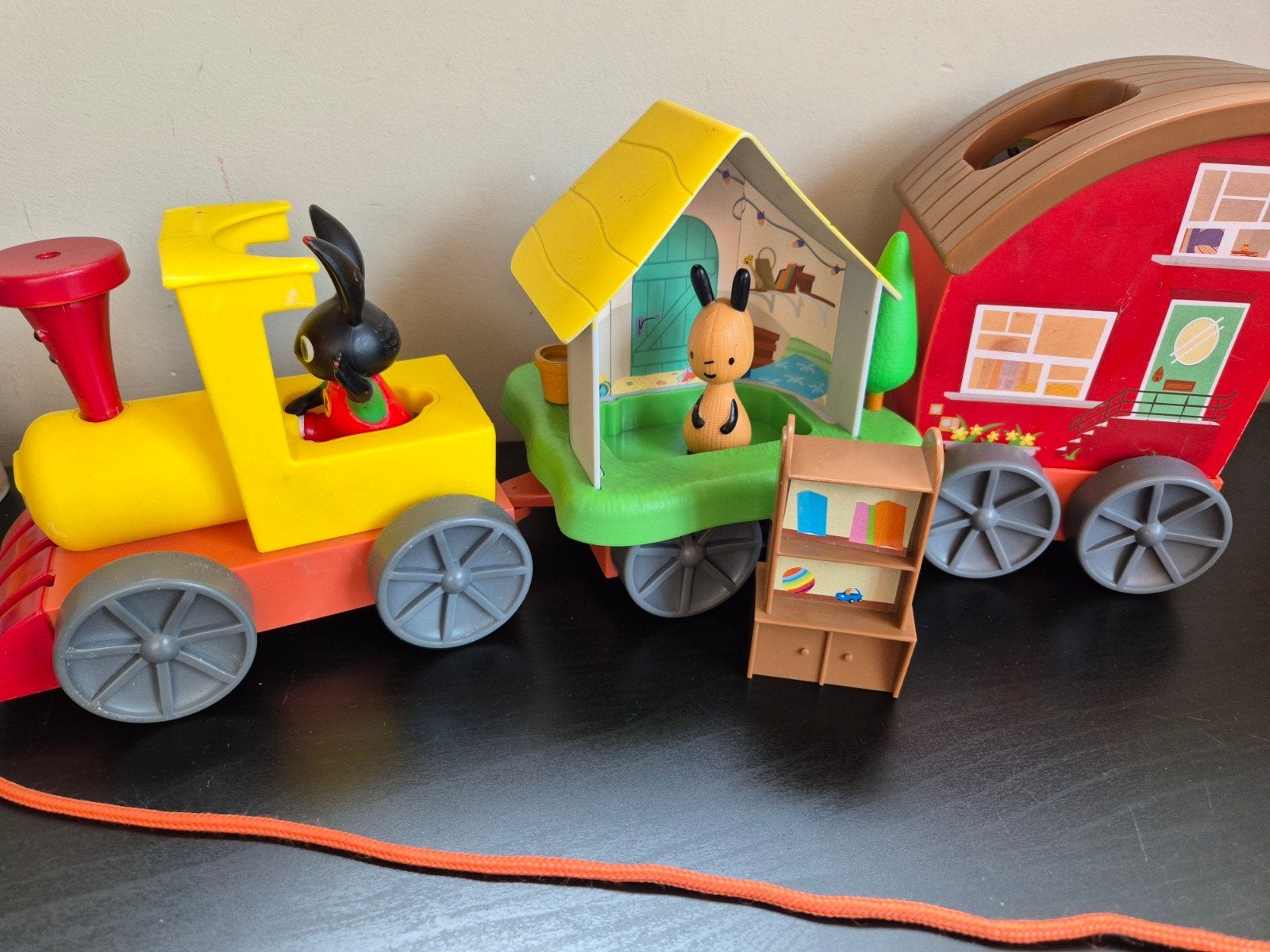 Bing Trein met Figuren en Accessoires, Ophalen of Verzenden, Gebruikt