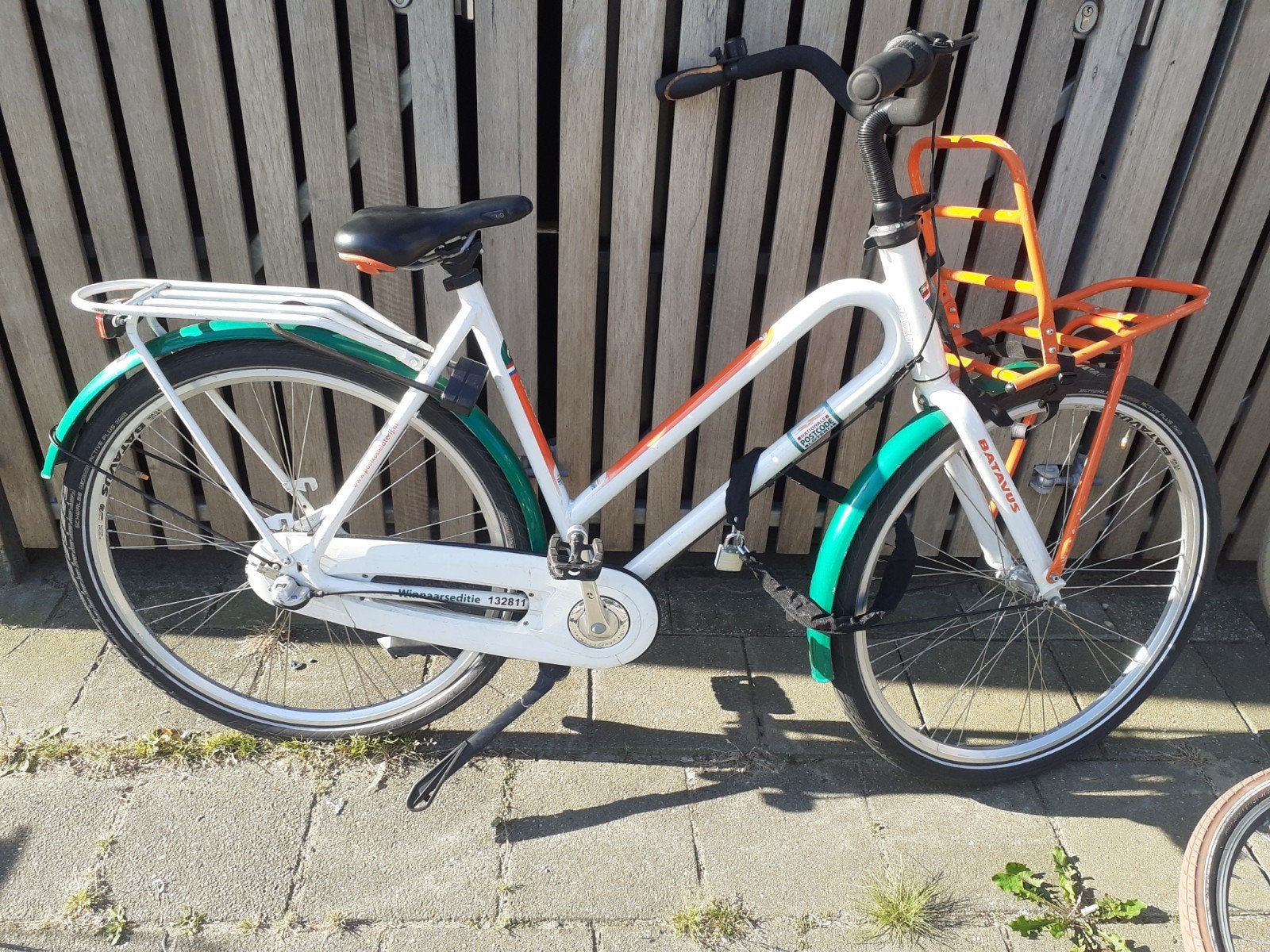 Batavus Damesfiets met Voorrek en Schotas, Fietsen en Brommers, Fietsen | Dames | Damesfietsen, Ophalen of Verzenden, Gebruikt