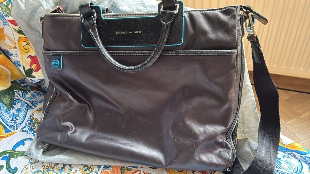 Original Piquadro Laptop bag, Computers en Software, Ophalen, Zo goed als nieuw, Plevier, Rugzak