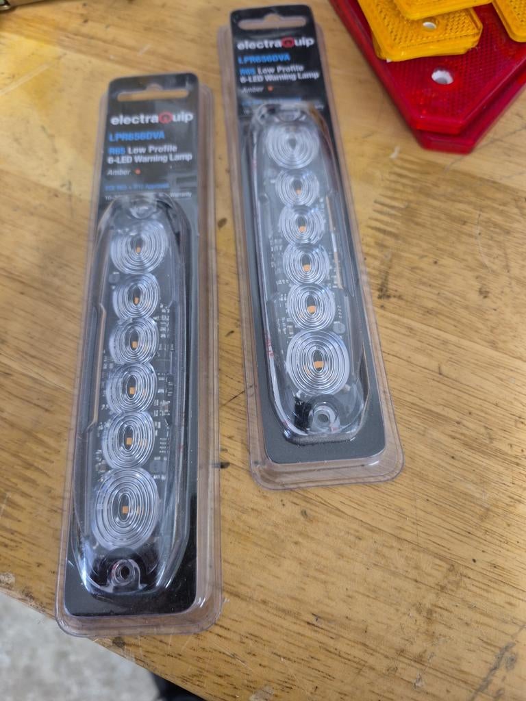 2x ElectraQuip R65 LED flitser / waarschuwingslamp 12V 24V, Auto-onderdelen, Verlichting, Ophalen of Verzenden, Nieuw