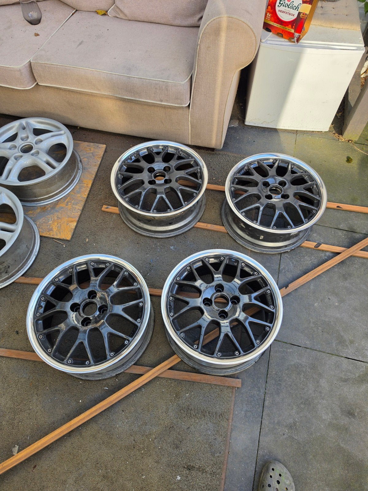 BBS Porsche 4x100 5x130, Ophalen