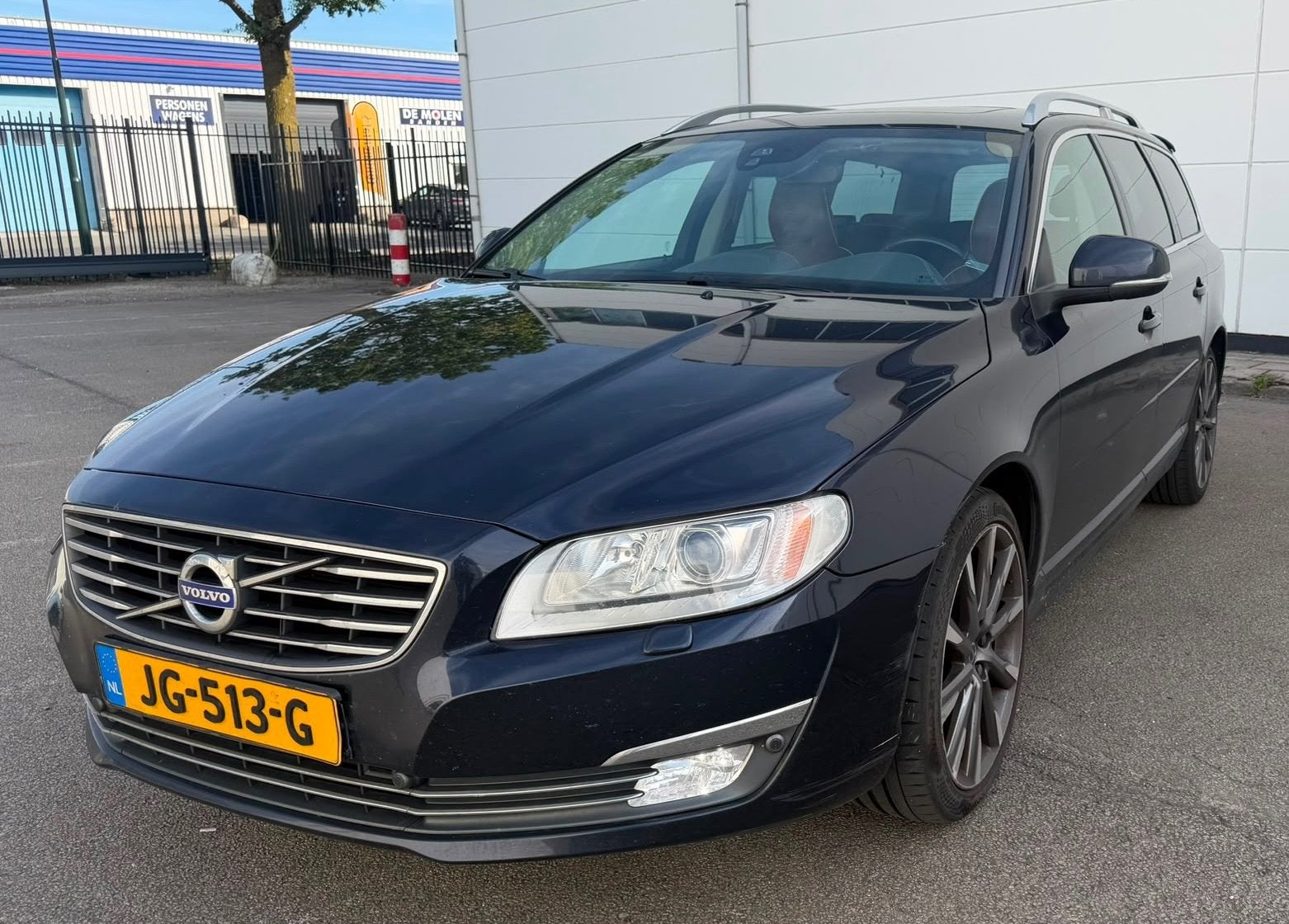 Volvo V70 2.0 D4 Polar+ Automaat Nap Pano Leder Cruise Trekh, Euro 6, Blauw, Automatische klimaatregeling, Diesel