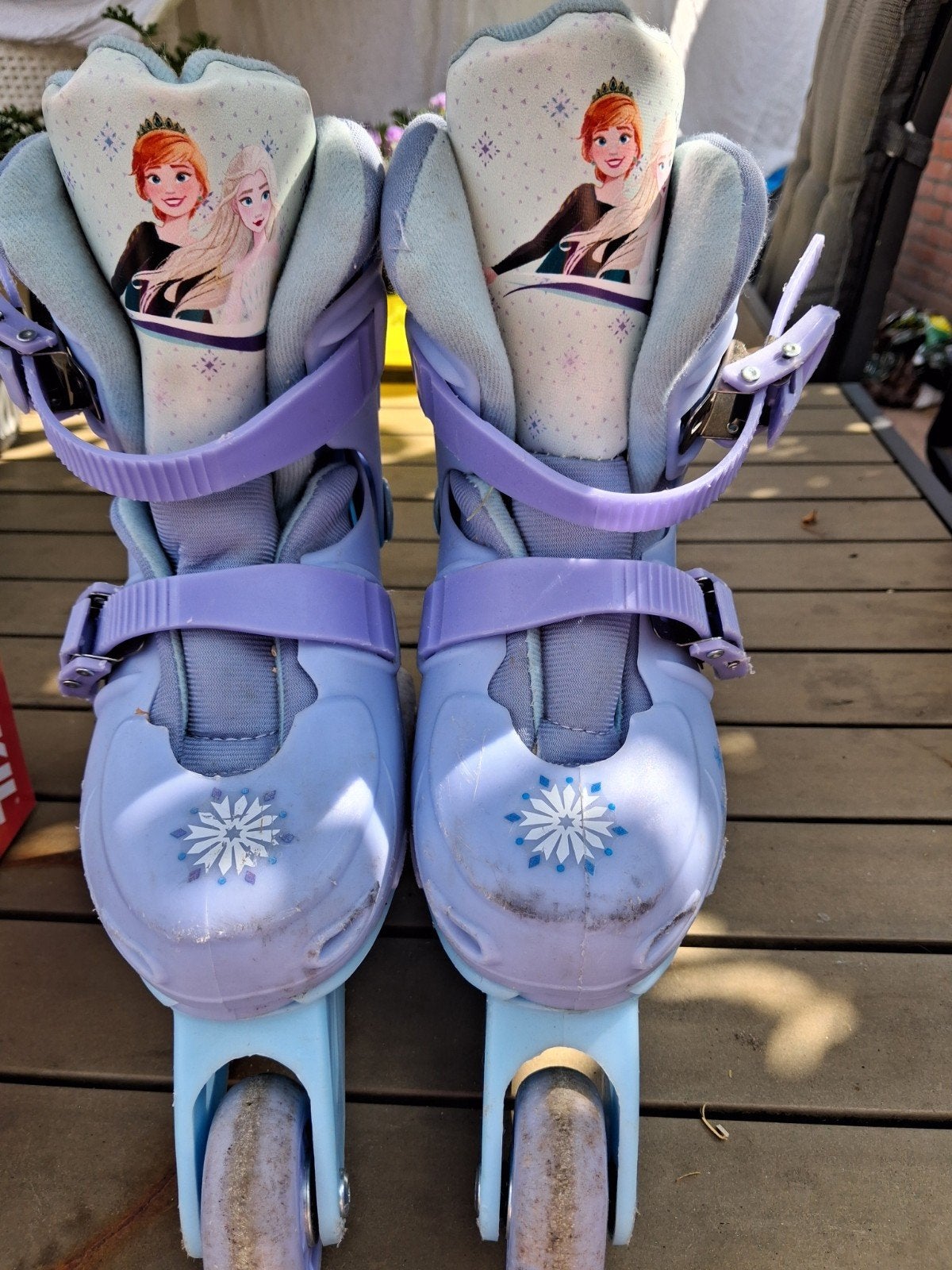 frozen skeelers/rolschaatsen maat 29/32, Ophalen, Kinderen, Overige typen, Verstelbaar
