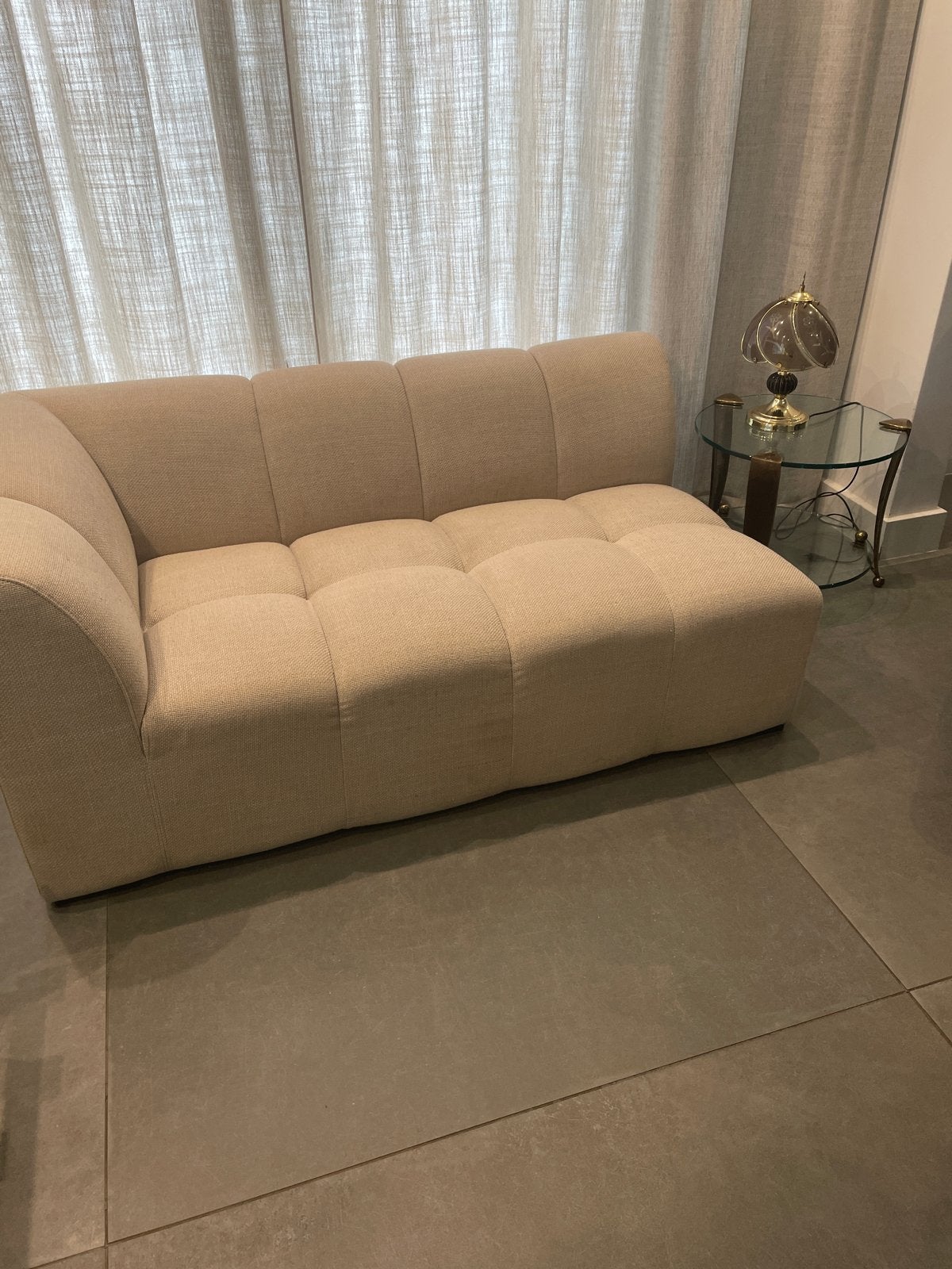 JYSK ALLESE 3-zitsbank – nette staat - zonder chaise longue, Ophalen, 150 tot 200 cm, Hoekbank, Driepersoons