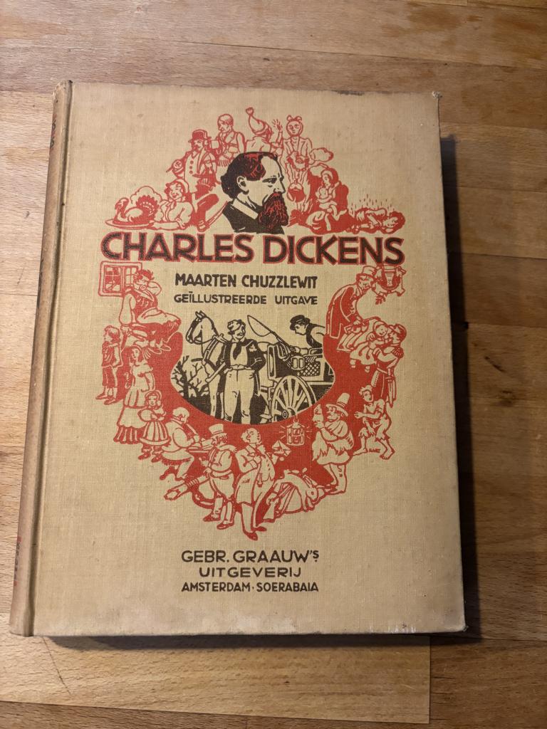 Maarten Chuzzlewit Charles Dickens (Geïllustreerde Uitgave), Boeken, Gelezen, Ophalen of Verzenden, Nederland, Charles Dickens
