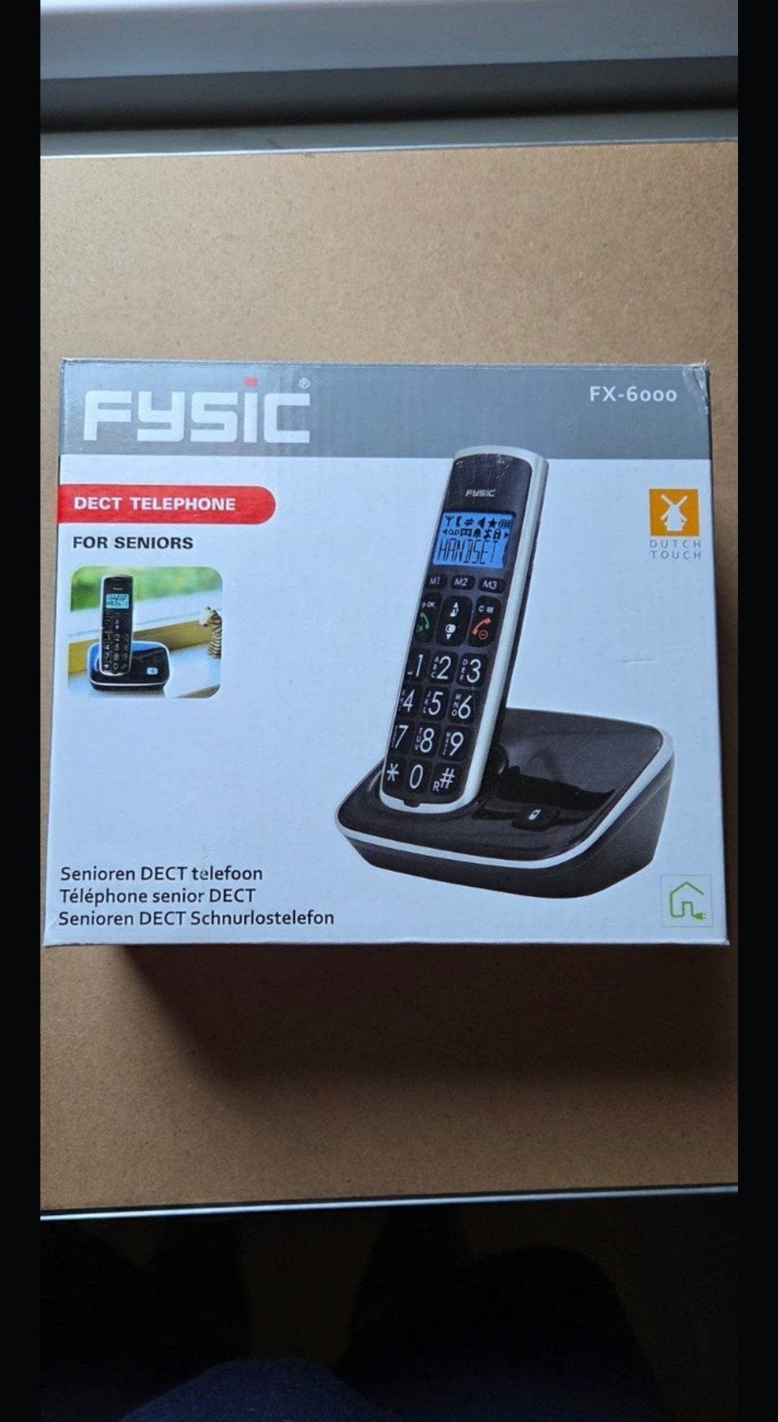 Fysic FX-6000 DECT Telefoon voor Senioren - Nieuw in doos, Telecommunicatie, Vaste telefoons | Handsets en Draadloos, Ophalen of Verzenden