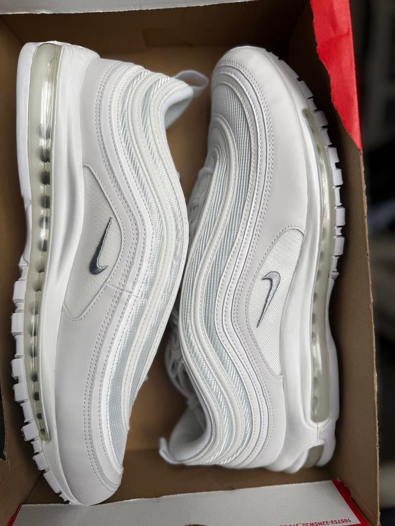 Nike air max 97 maat 49,5, Wit, Nieuw, Ophalen of Verzenden, Sneakers of Gympen