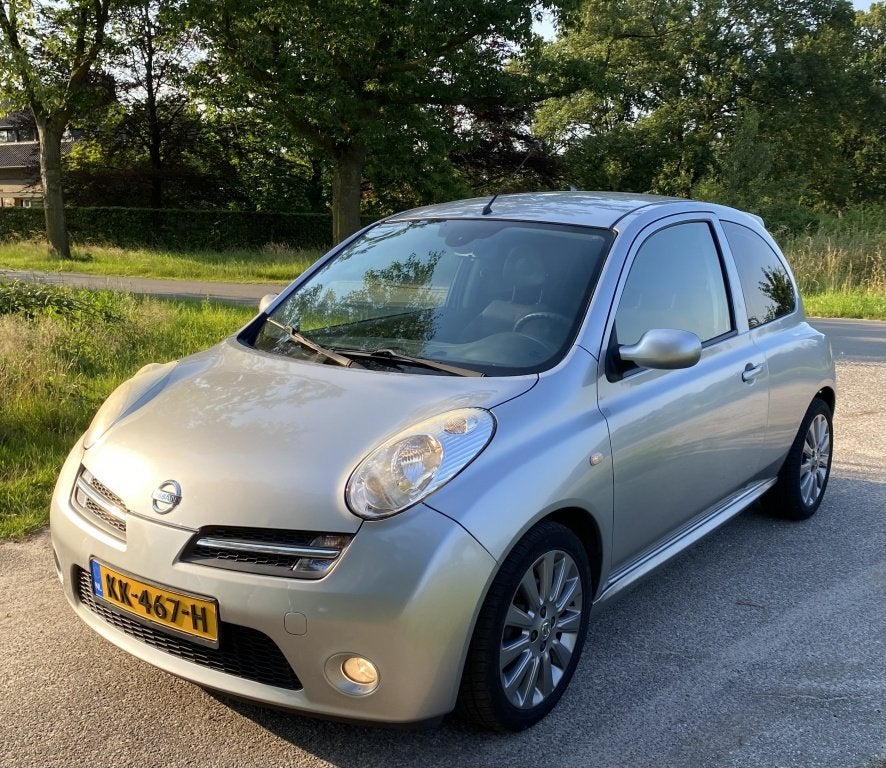 Nissan Micra 1.6 SR 1.6 160 SR (bj 2006), Stoelverwarming, 4 cilinders, 700 kg, Micra