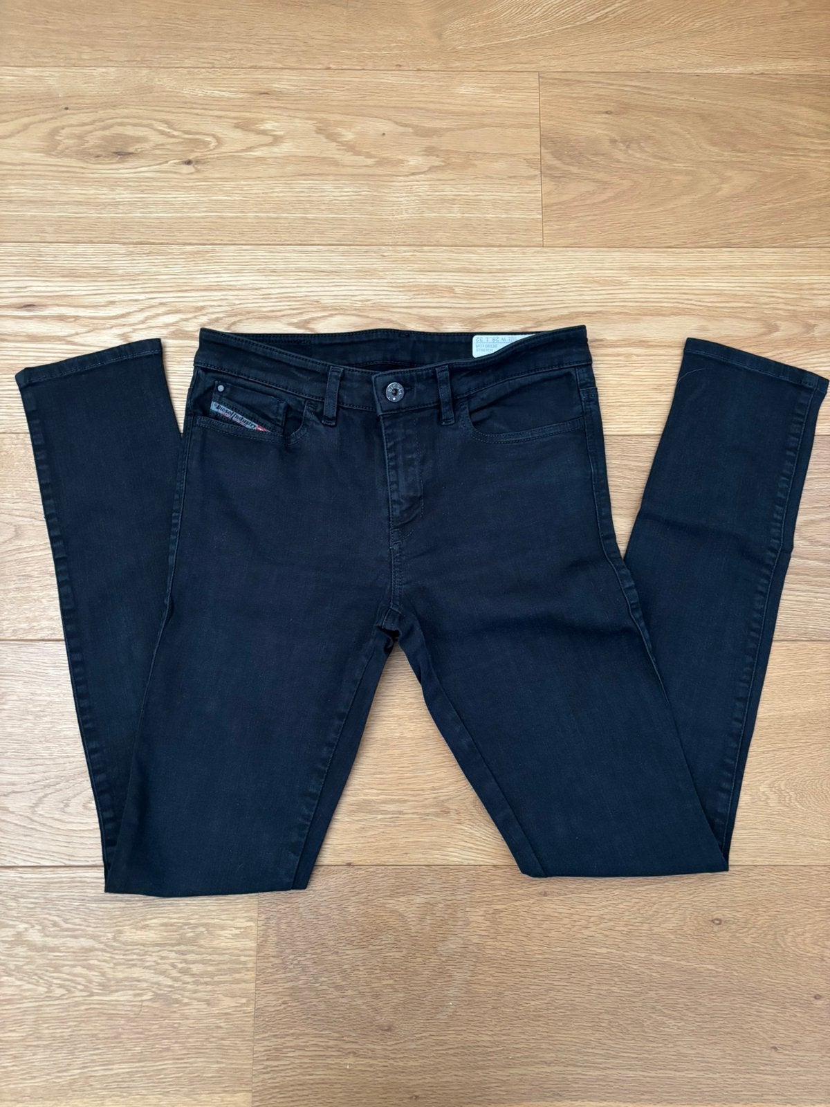 Zwarte jeans maat 28 Diesel, Ophalen of Verzenden, Zo goed als nieuw, Zwart, W28 - W29 (confectie 36)