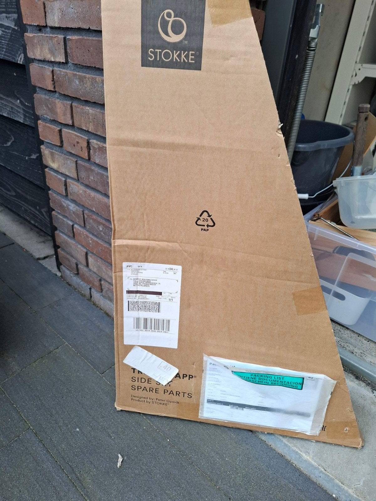 Nieuwe Stokke Tripp Trapp zijkanten - Natural Oak, Ophalen of Verzenden, Nieuw, Meegroeistoel