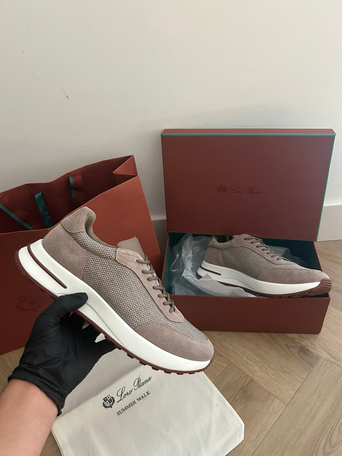 Loro piana, maat 42, 43, 44, Kleding | Heren, Schoenen, Ophalen of Verzenden, Nieuw, Overige kleuren, Sneakers of Gympen