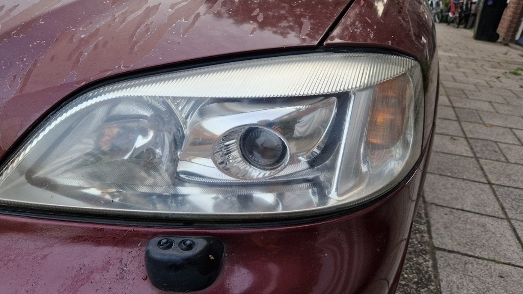 Xenon koplampen Opel Astra G - evt met sproeier installatie, Ophalen, Gebruikt, Opel