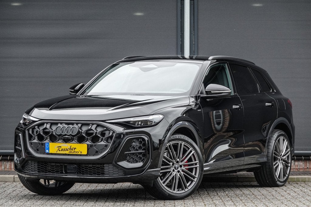 Audi Q5 e-hybrid 367Pk | Plug In Hybride | Quattro | S-Line, Auto's, Audi, Automaat, Automatische klimaatregeling, Gebruikt, Zwart
