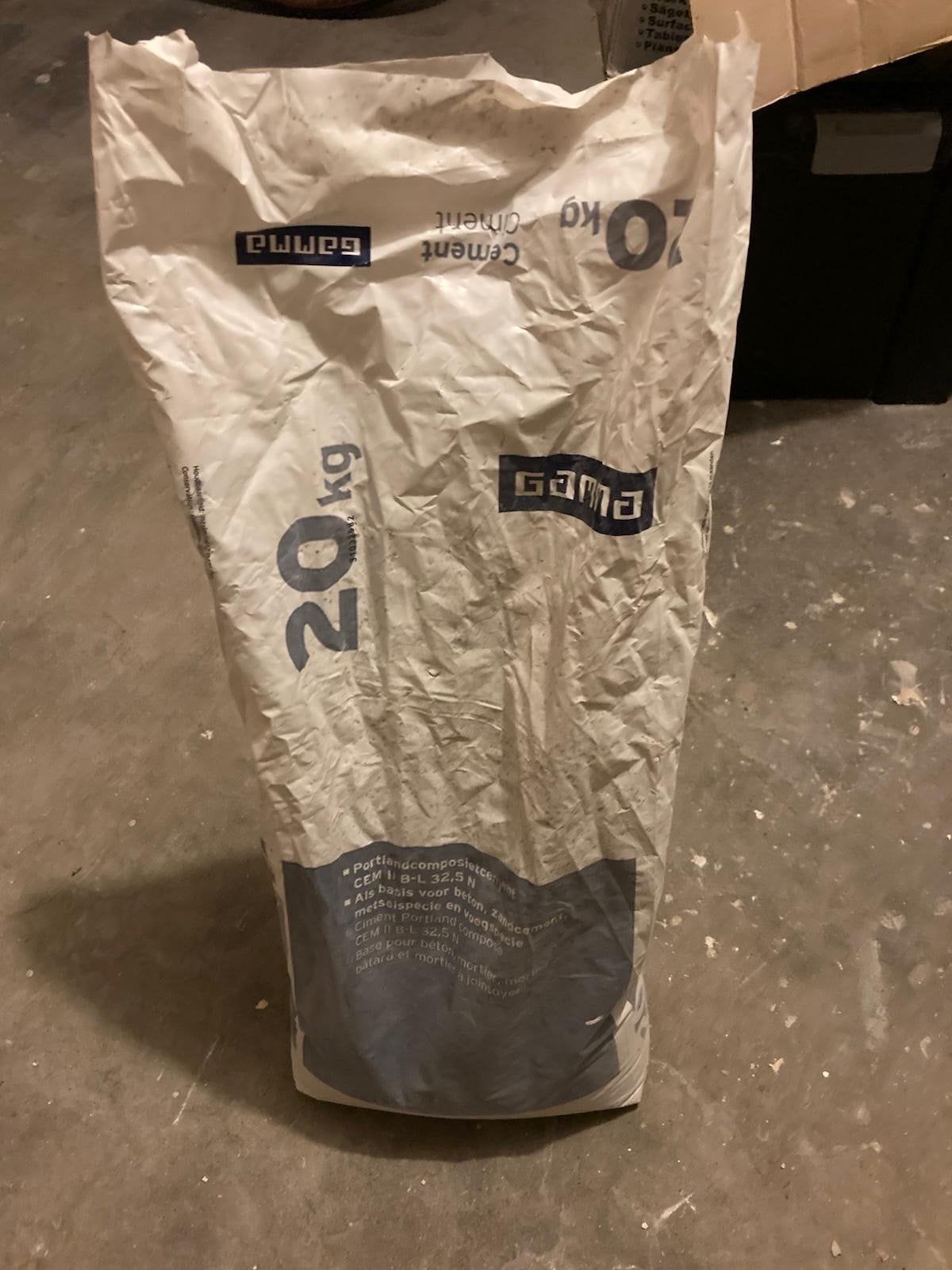 GAMMA Portland cement, ca. 2 kg, Ophalen of Verzenden, Gebruikt