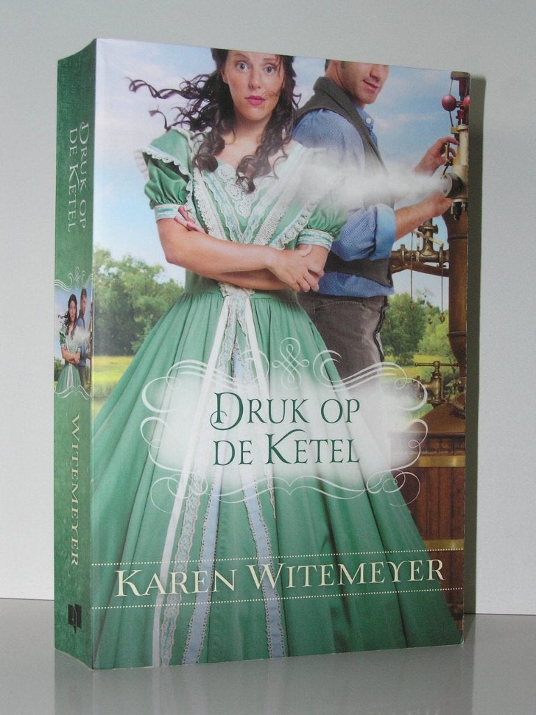 Karen Witemeyer - Druk op de ketel (christelijke roman), Ophalen of Verzenden, Zo goed als nieuw