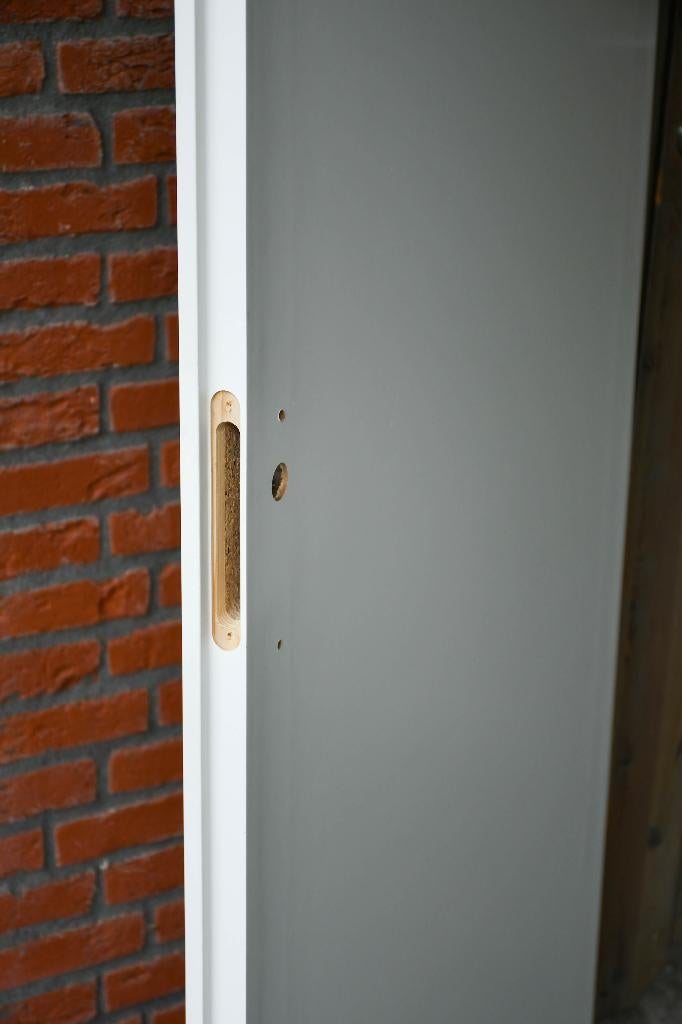 opdekdeuren, Doe-het-zelf en Verbouw, Deuren en Horren, Ophalen, 80 tot 100 cm, 215 cm of meer, Binnendeur